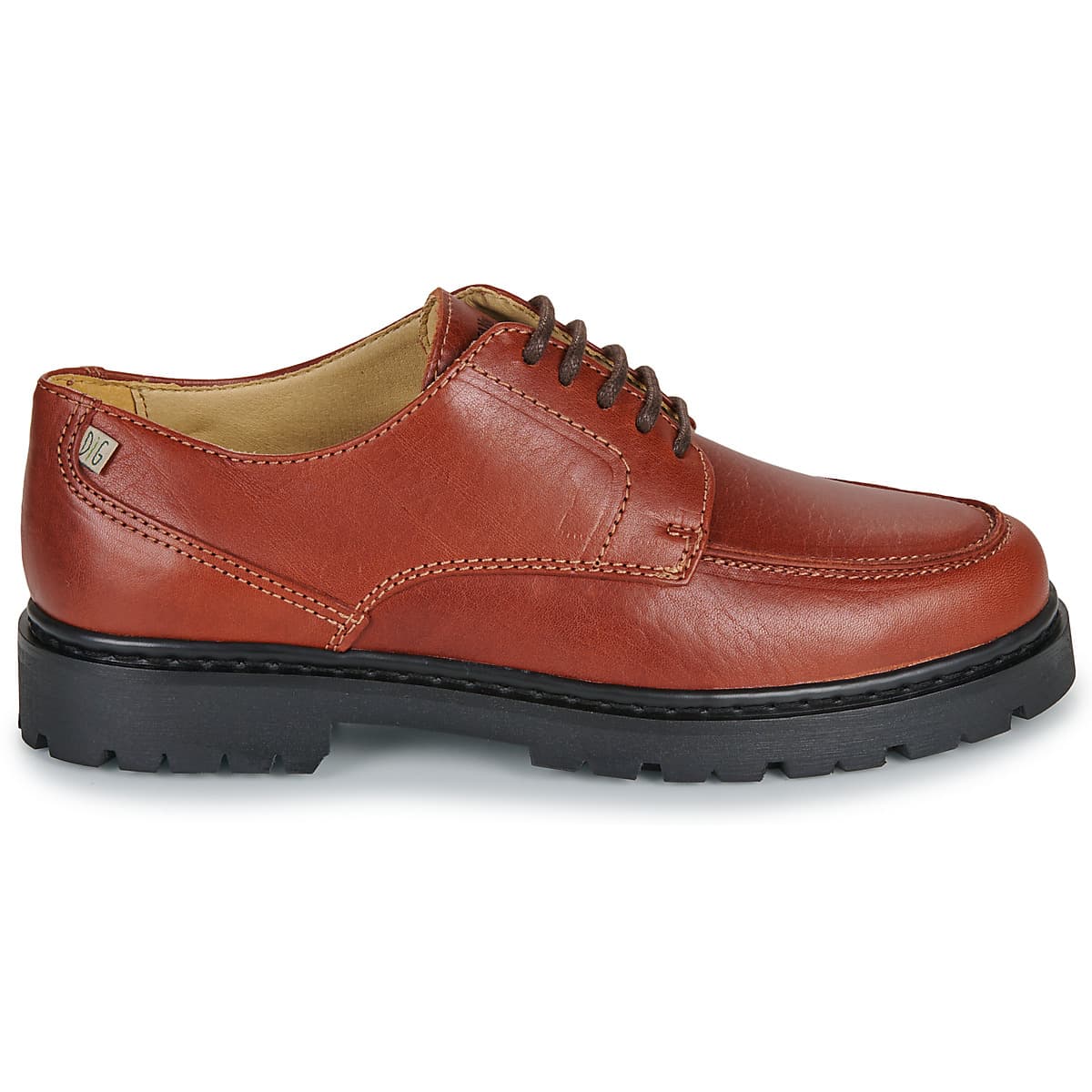 Men's Derby Shoes Dream in Green Brown