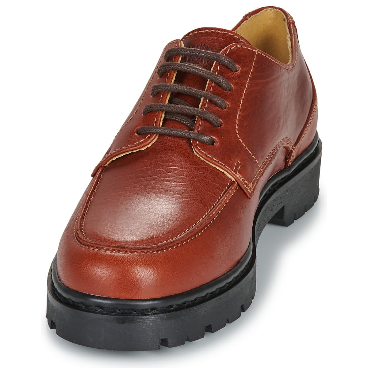 Men's Derby Shoes Dream in Green Brown