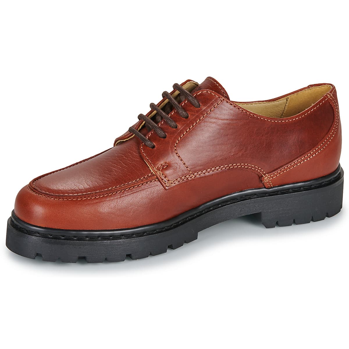 Men's Derby Shoes Dream in Green Brown