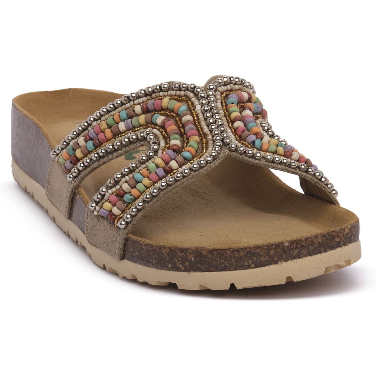 Women's Mules Bionatura Beige