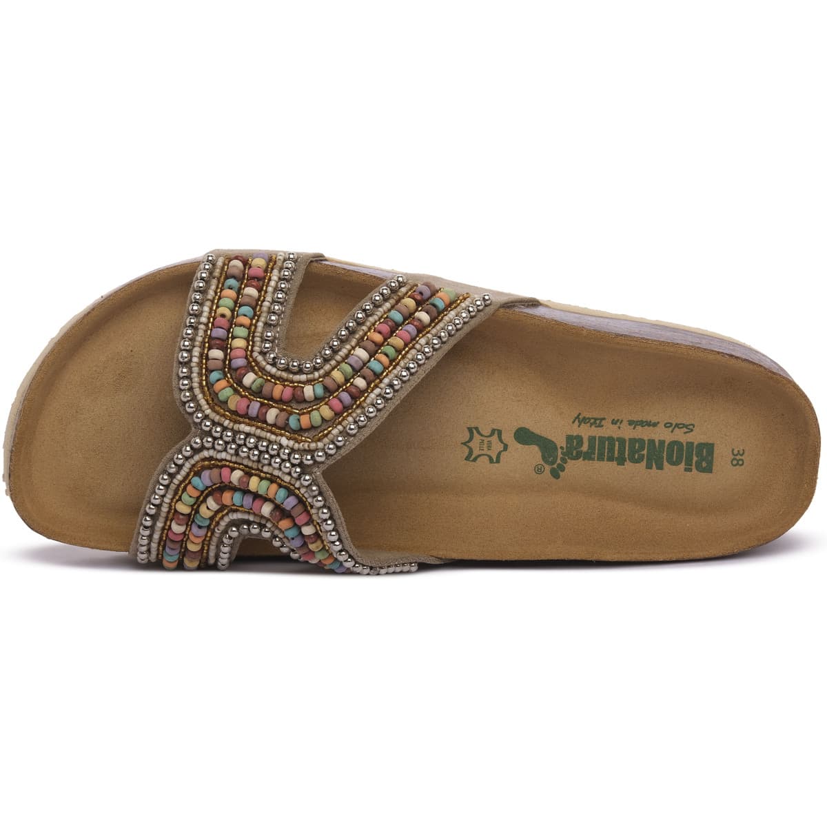 Women's Mules Bionatura Beige