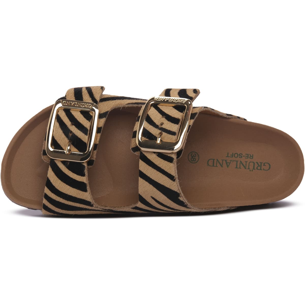 Women's Mules Grunland Brown