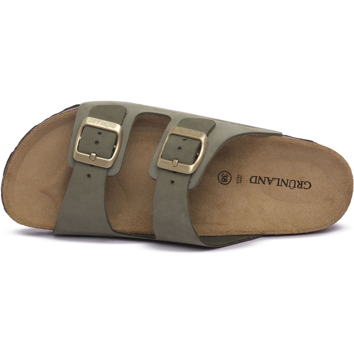 Women's Mules Grunland Green