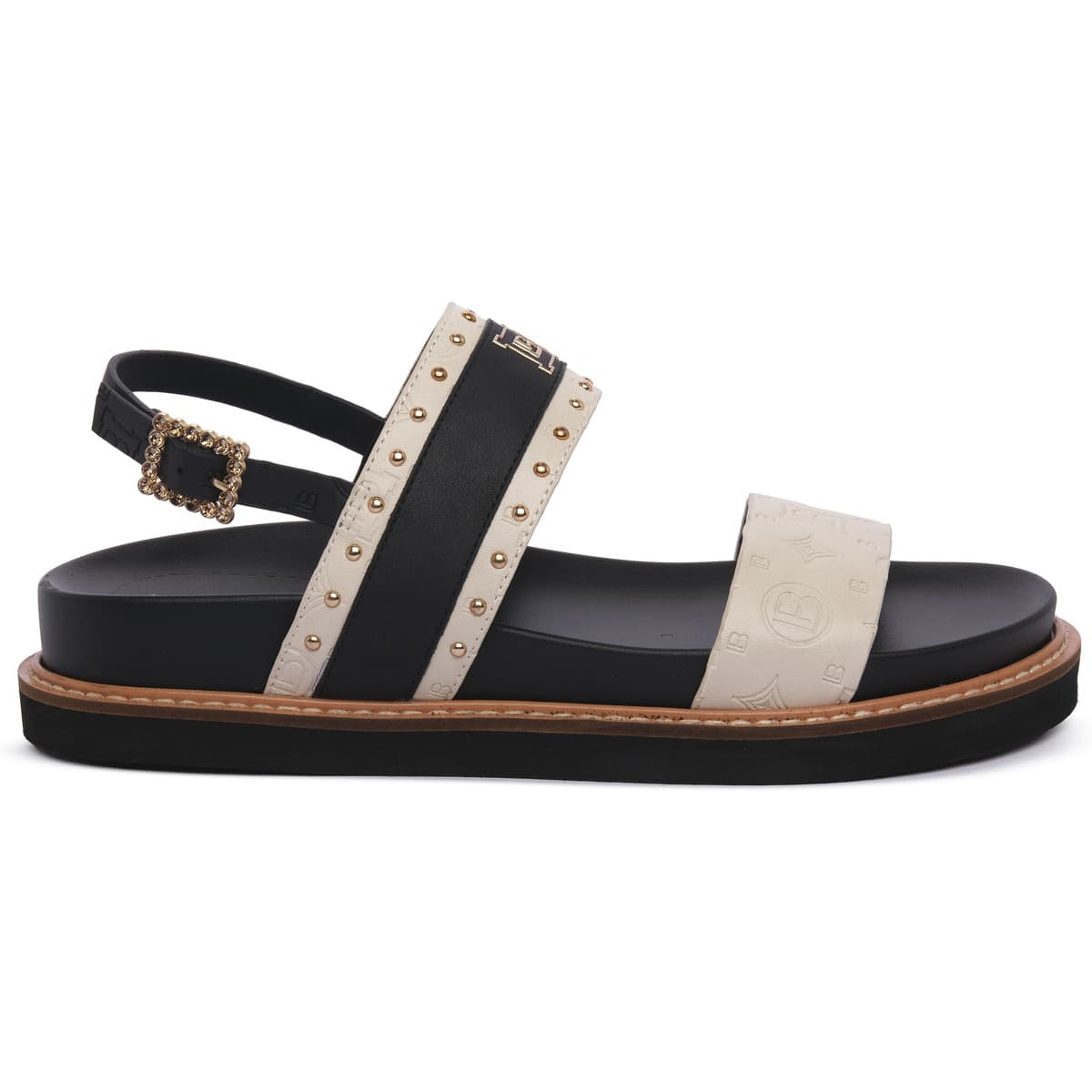 Σανδάλια χωρίς τακούνι Laura Biagiotti CALF IVORY