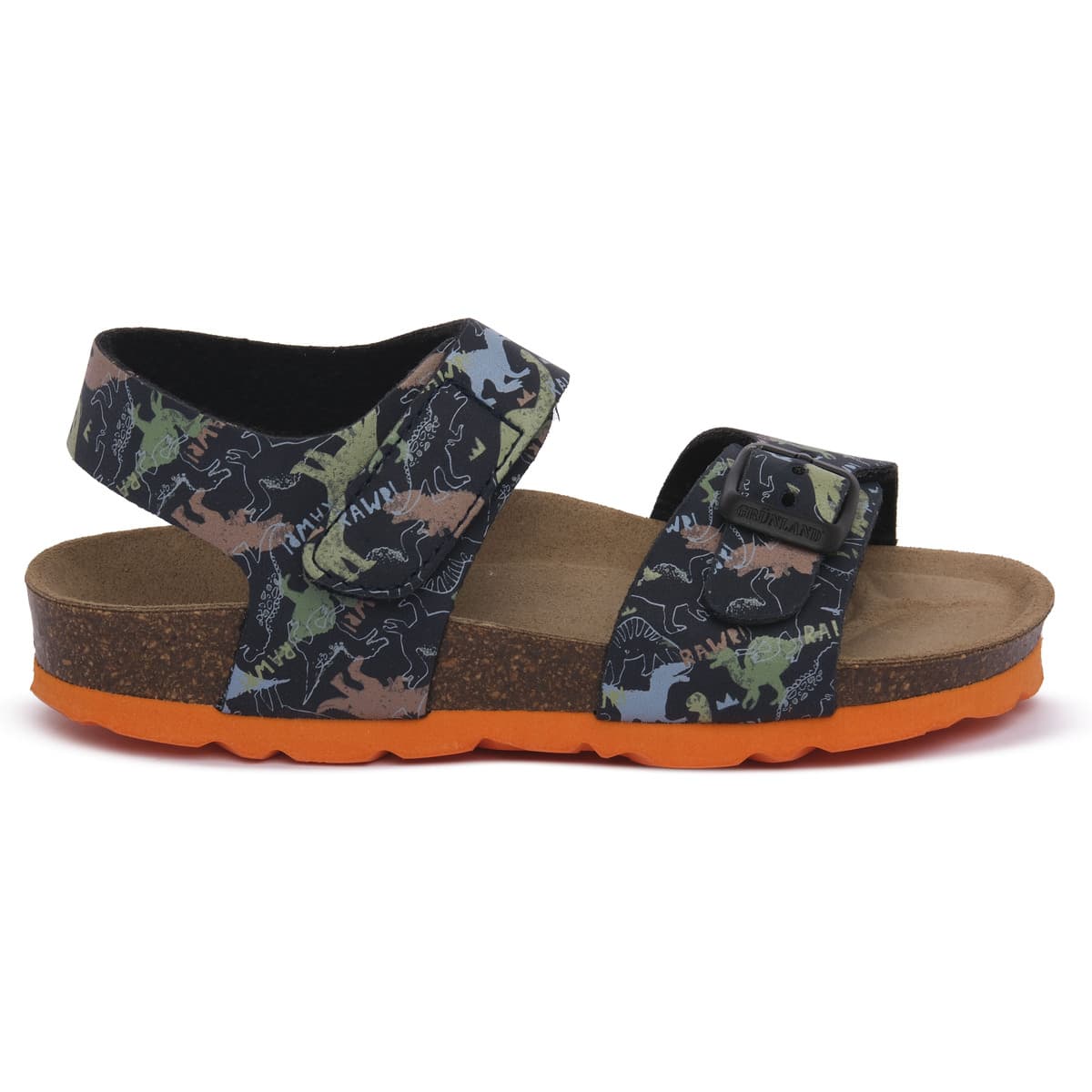 Σανδάλια χωρίς τακούνι Grunland NERO 40LUCE