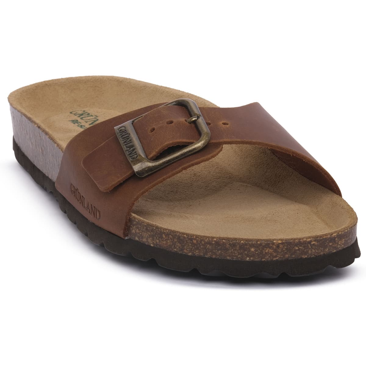 Women's Mules Grunland Brown