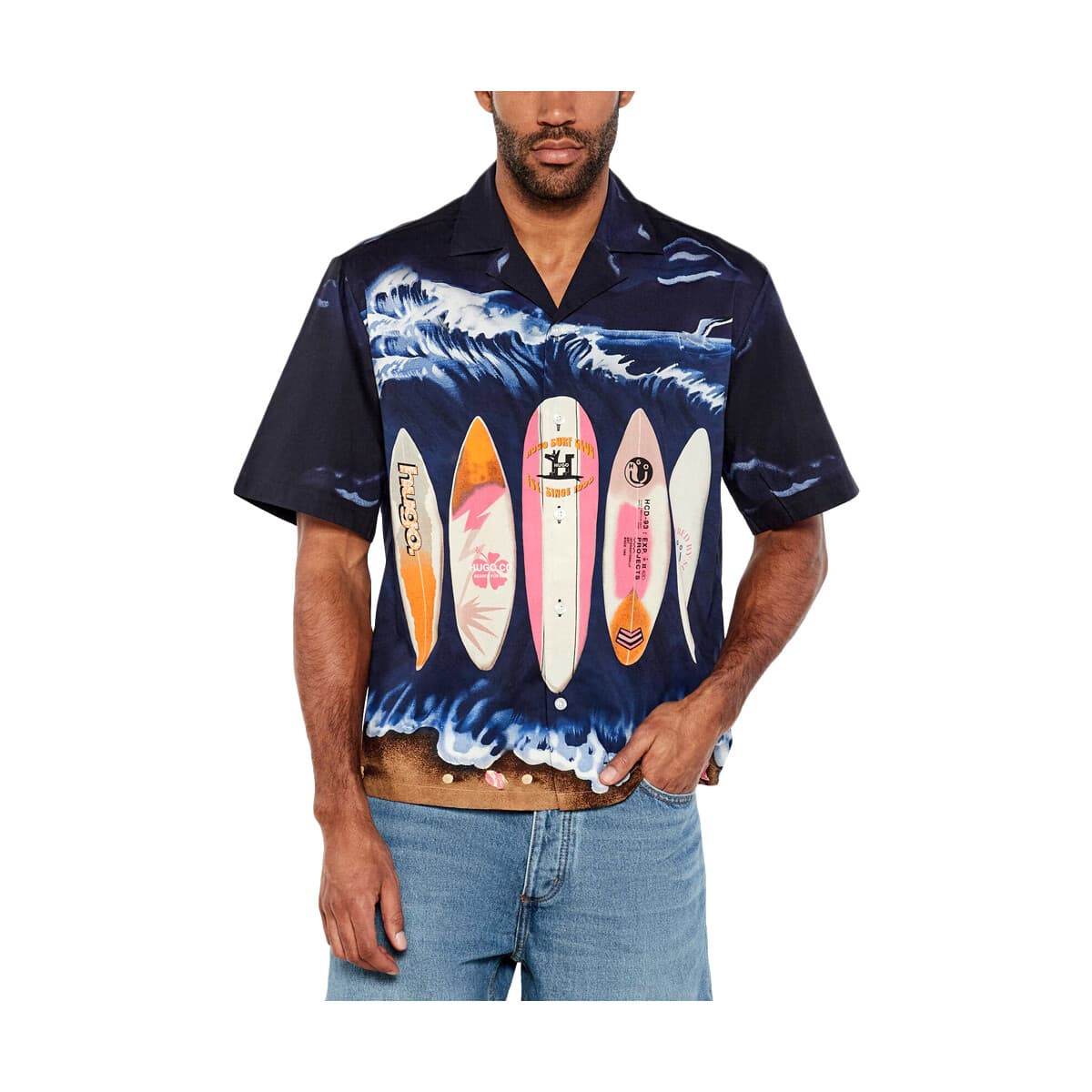 Men's Shirts Hugo Blue