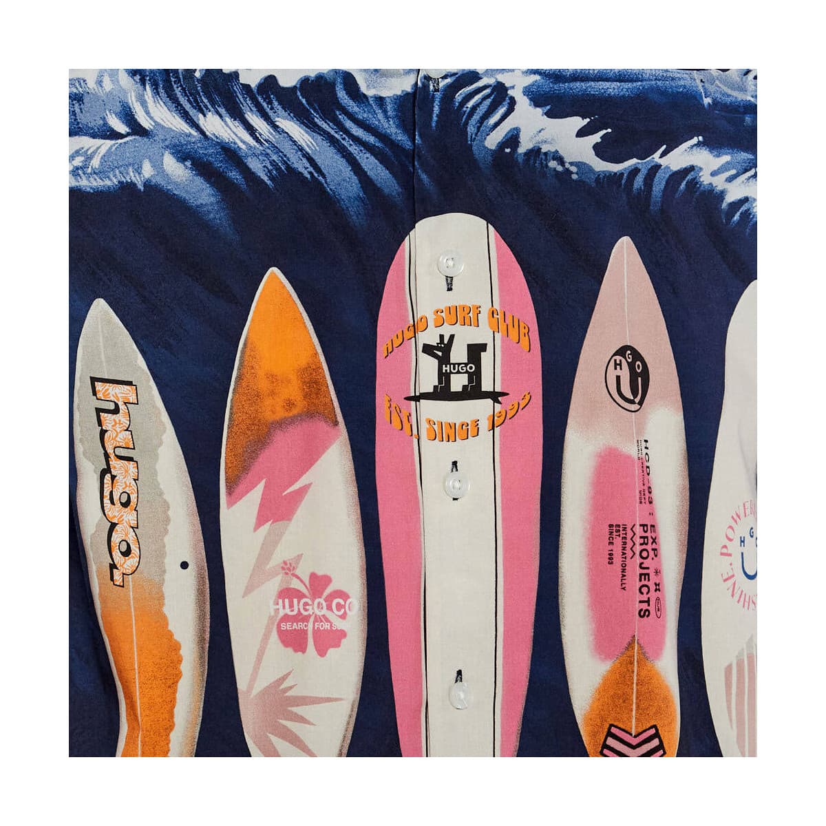 Men's Shirts HUGO Multicolor