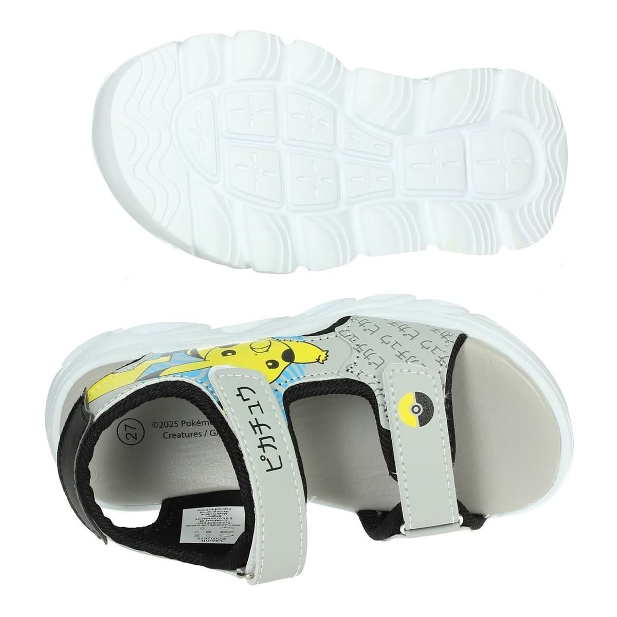 Boys' Sandals Pokemon Gray