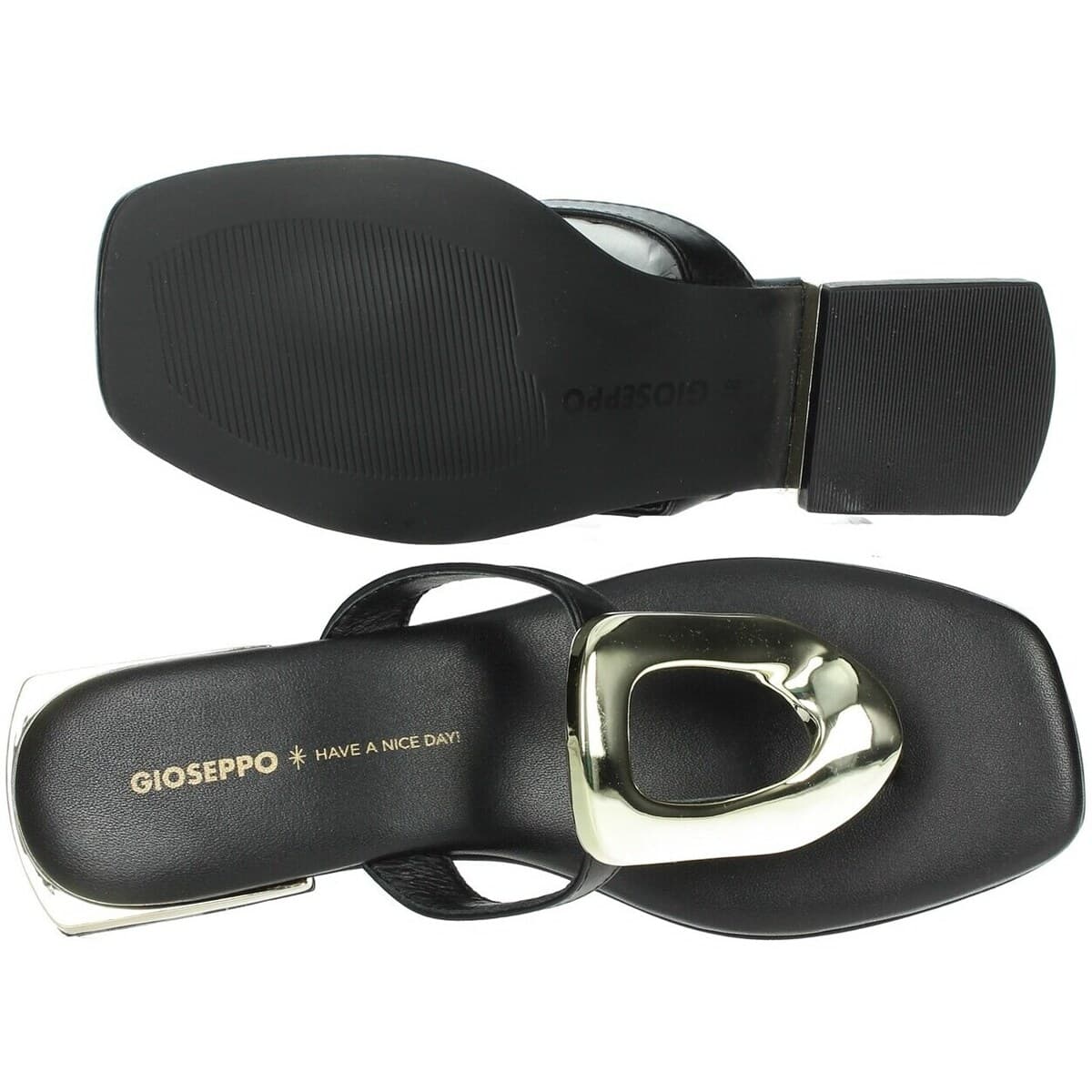 Women's Flip Flops Gioseppo Black