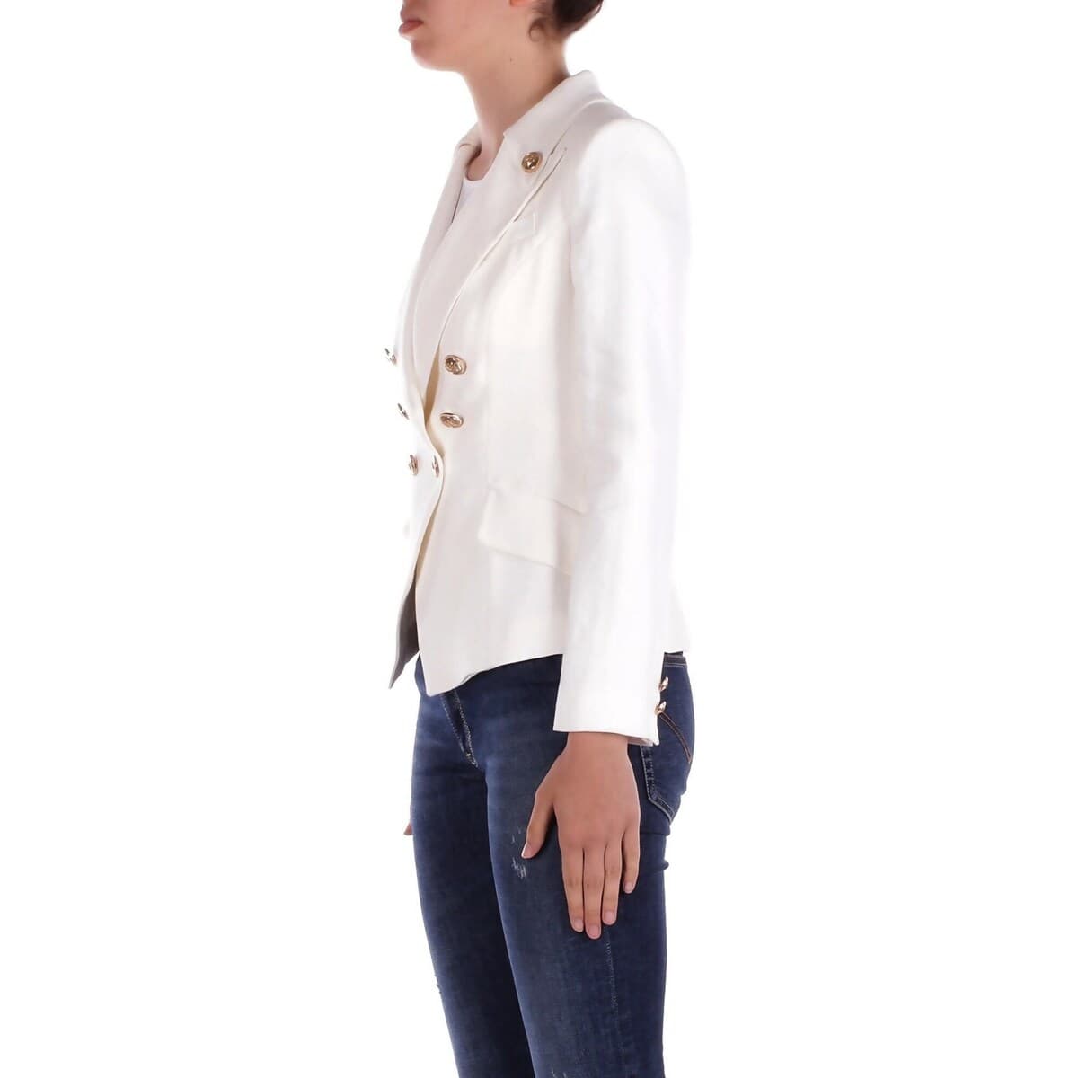 Women's Blazers Elisabetta Franchi Beige