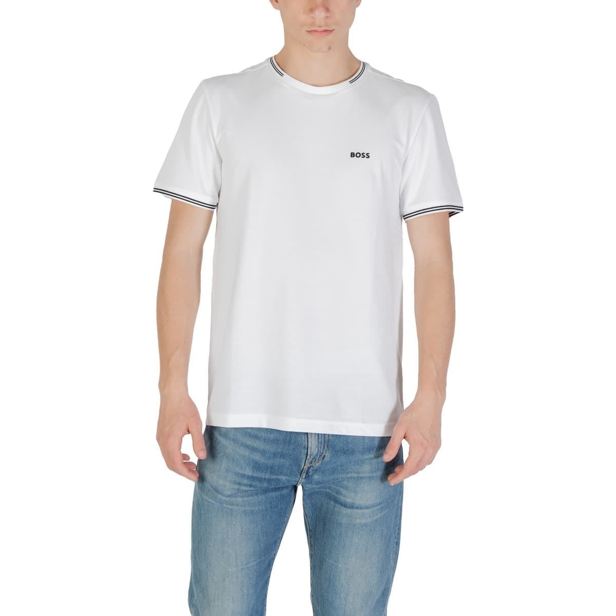 Men's Polo Shirts BOSS White