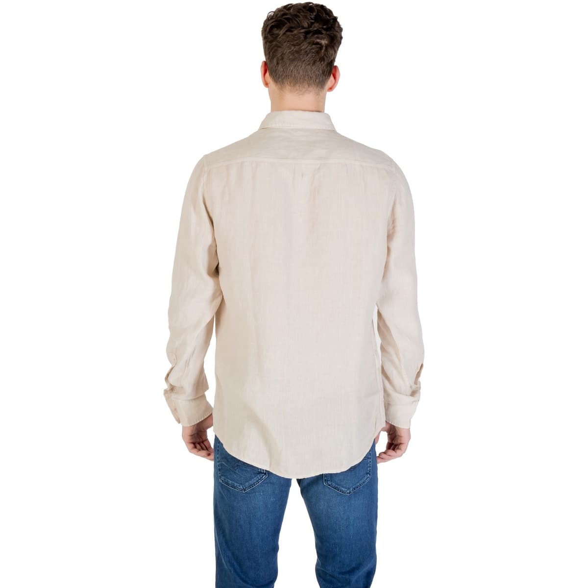 Men's Shirts BOSS Beige