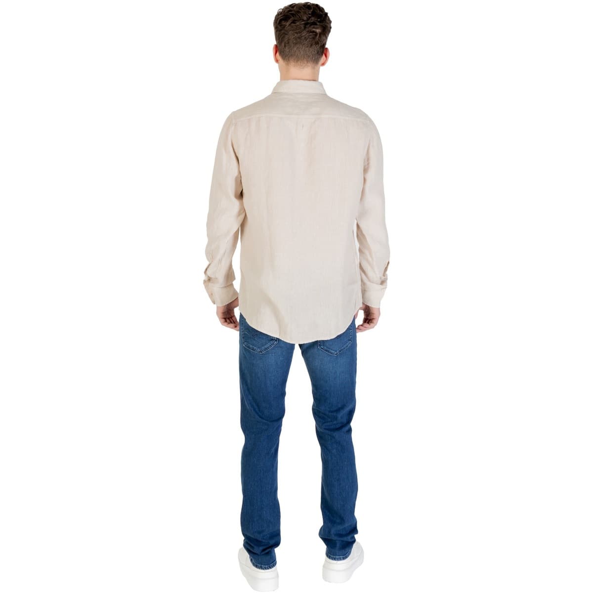 Men's Shirts BOSS Beige