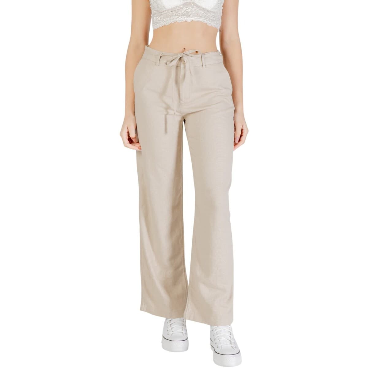 Women's Pants Only Beige