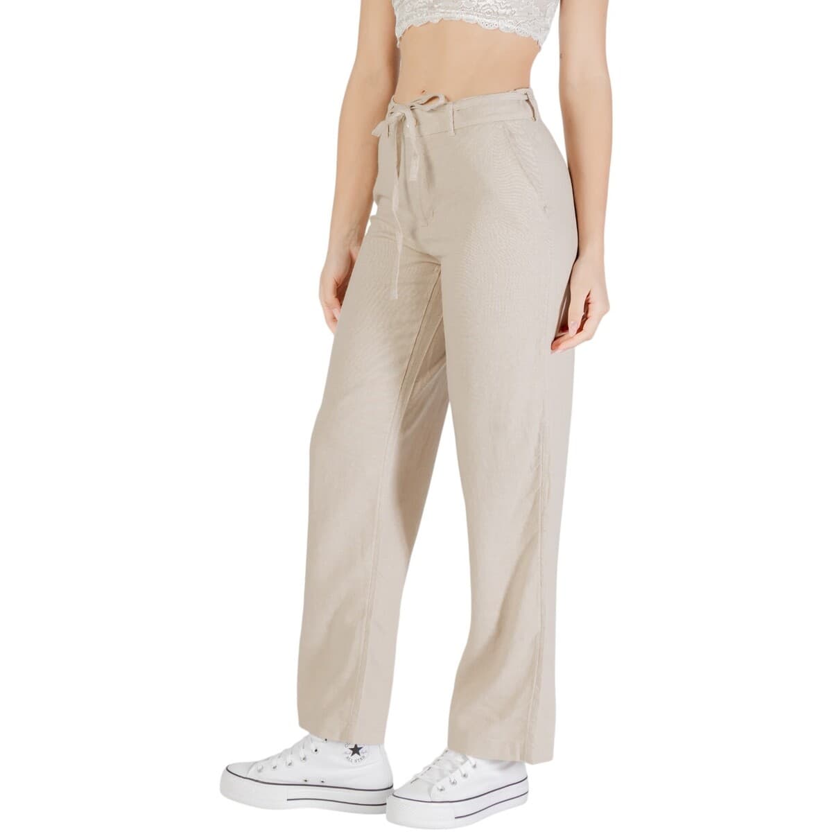 Women's Pants Only Beige
