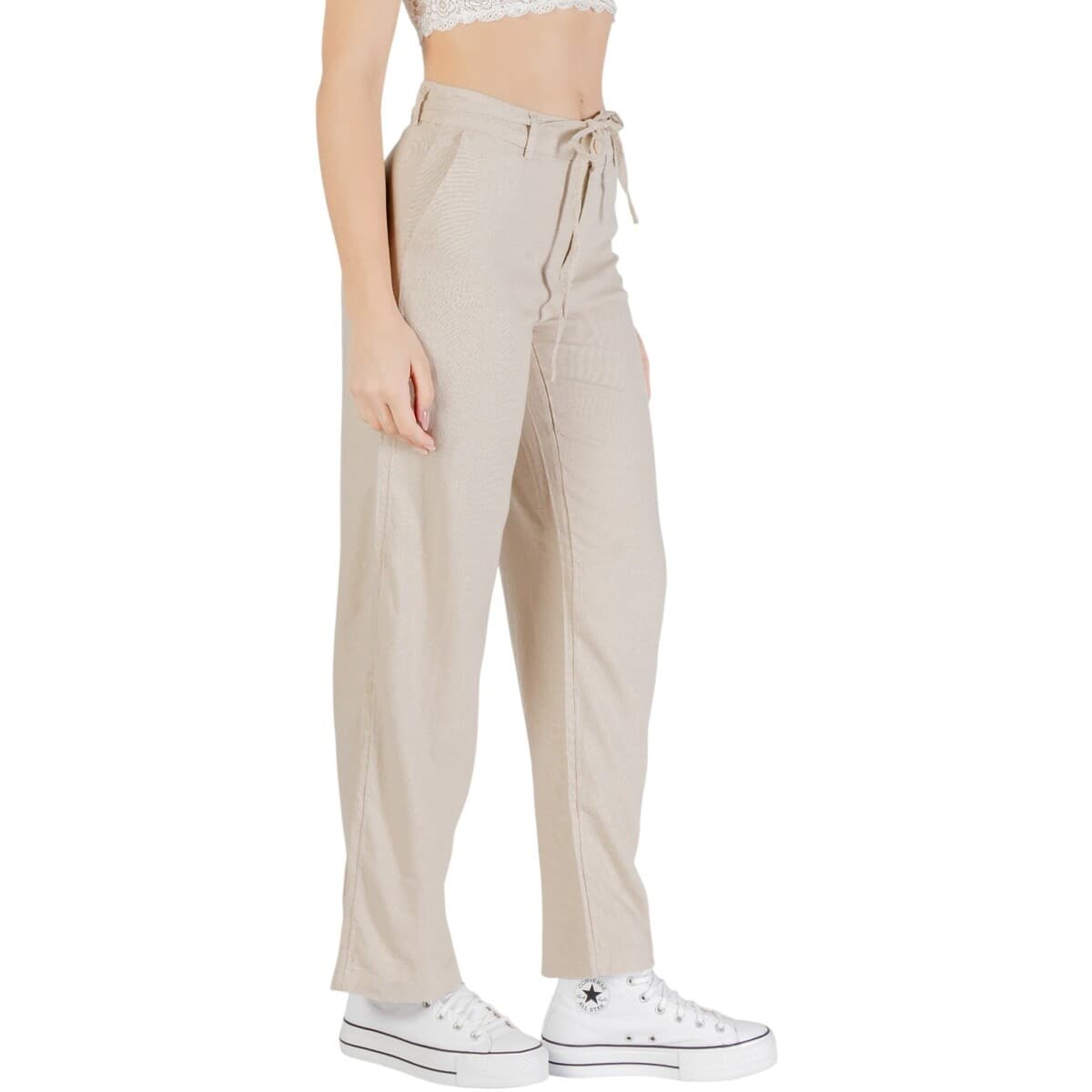Women's Pants Only Beige