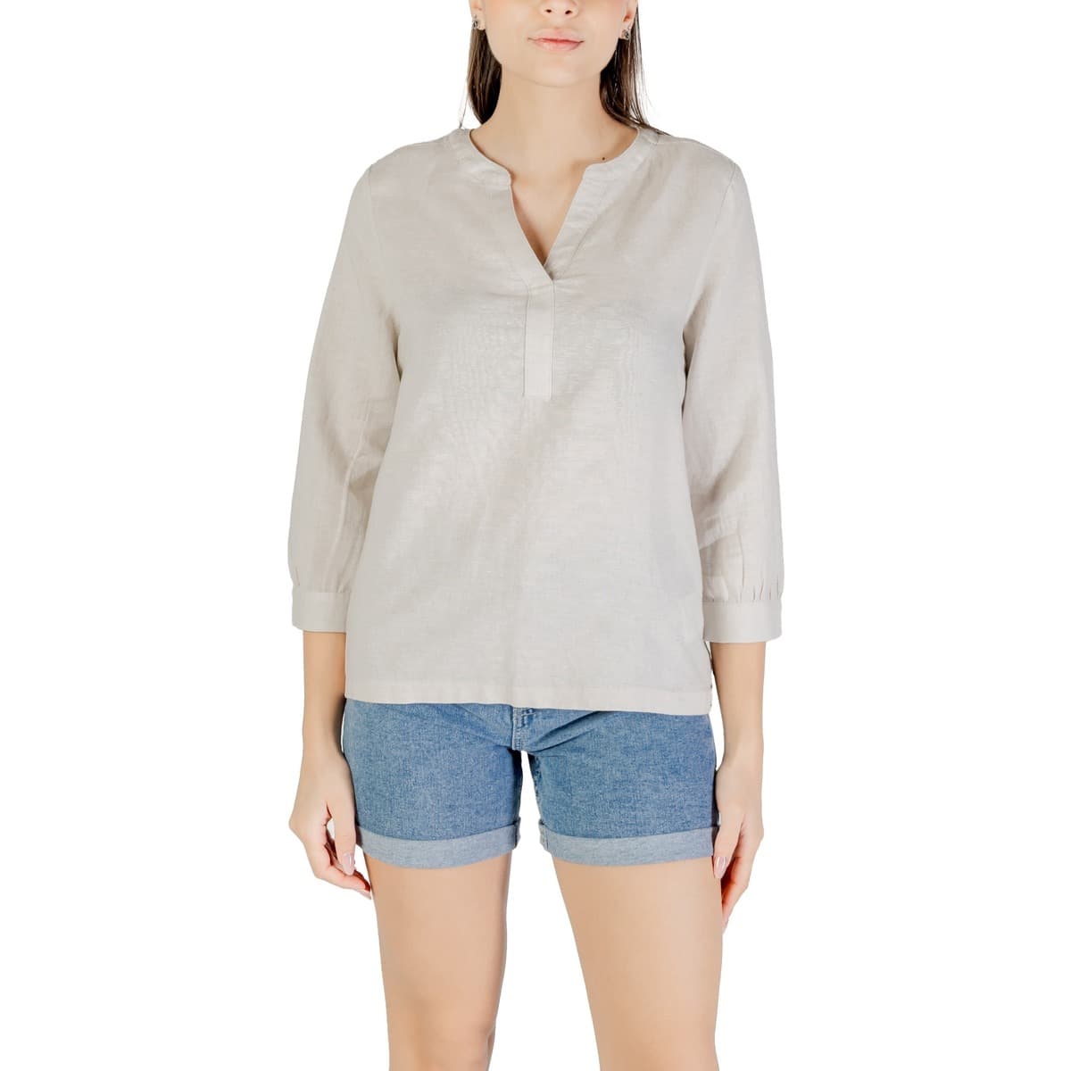 Women's T-Shirts Street One Beige