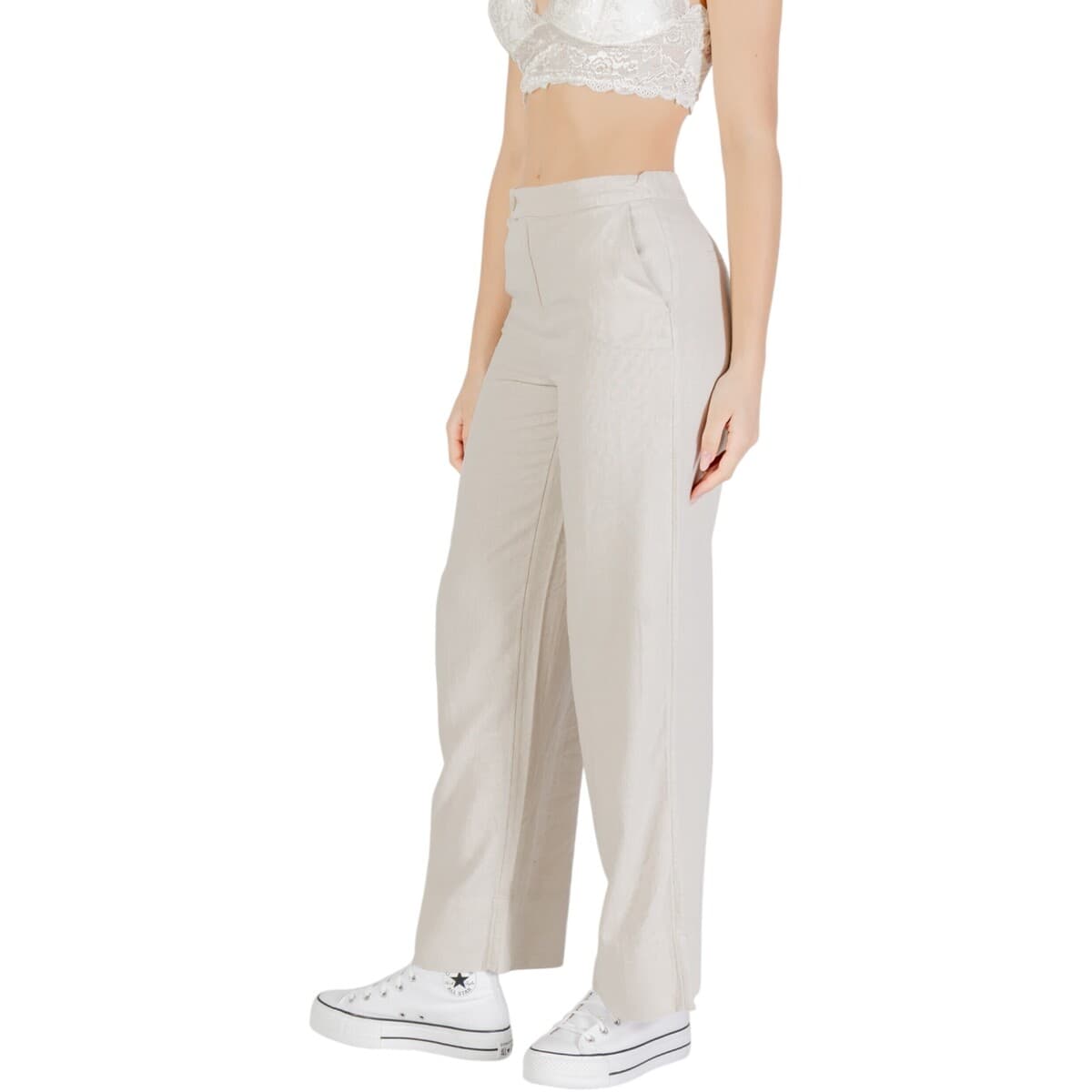 Women's Pants Only Beige
