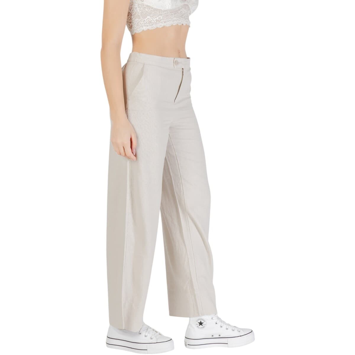 Women's Pants Only Beige