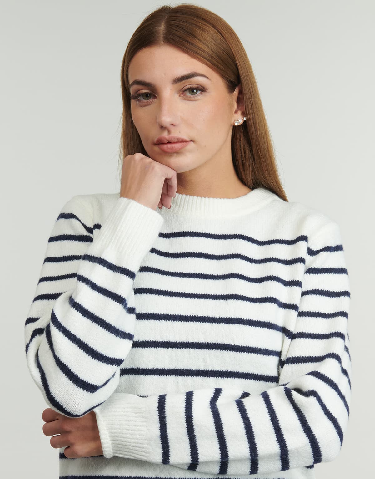 Women's Sweaters Betty London White