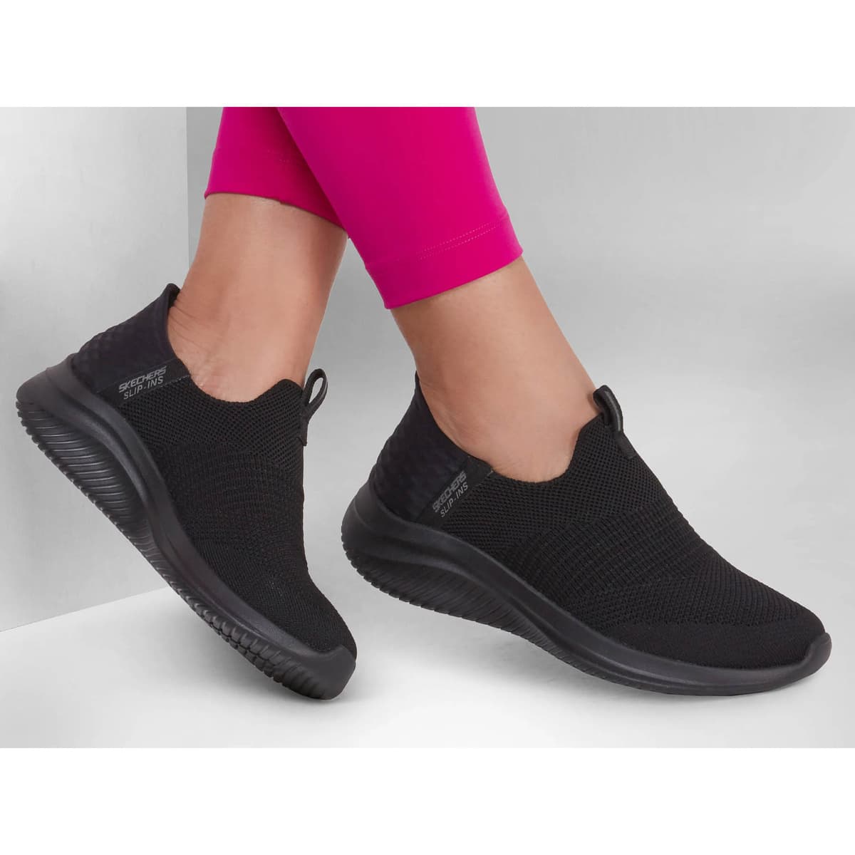 Women's Gym Shoes Skechers Black