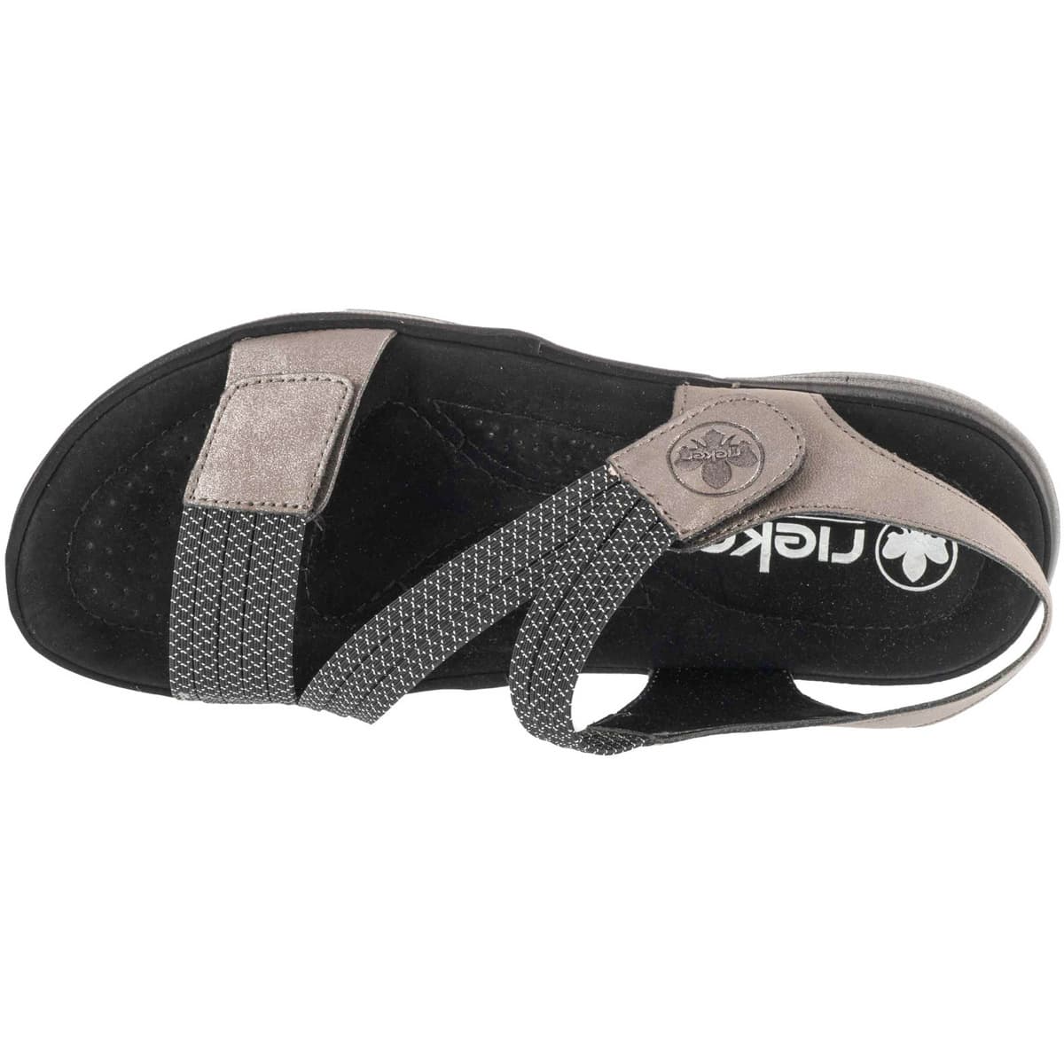 Women's Sports Sandals Rieker Gray