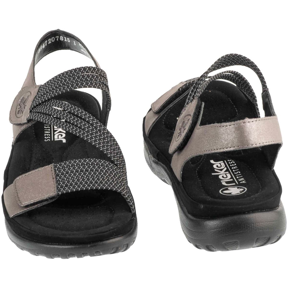 Women's Sports Sandals Rieker Gray