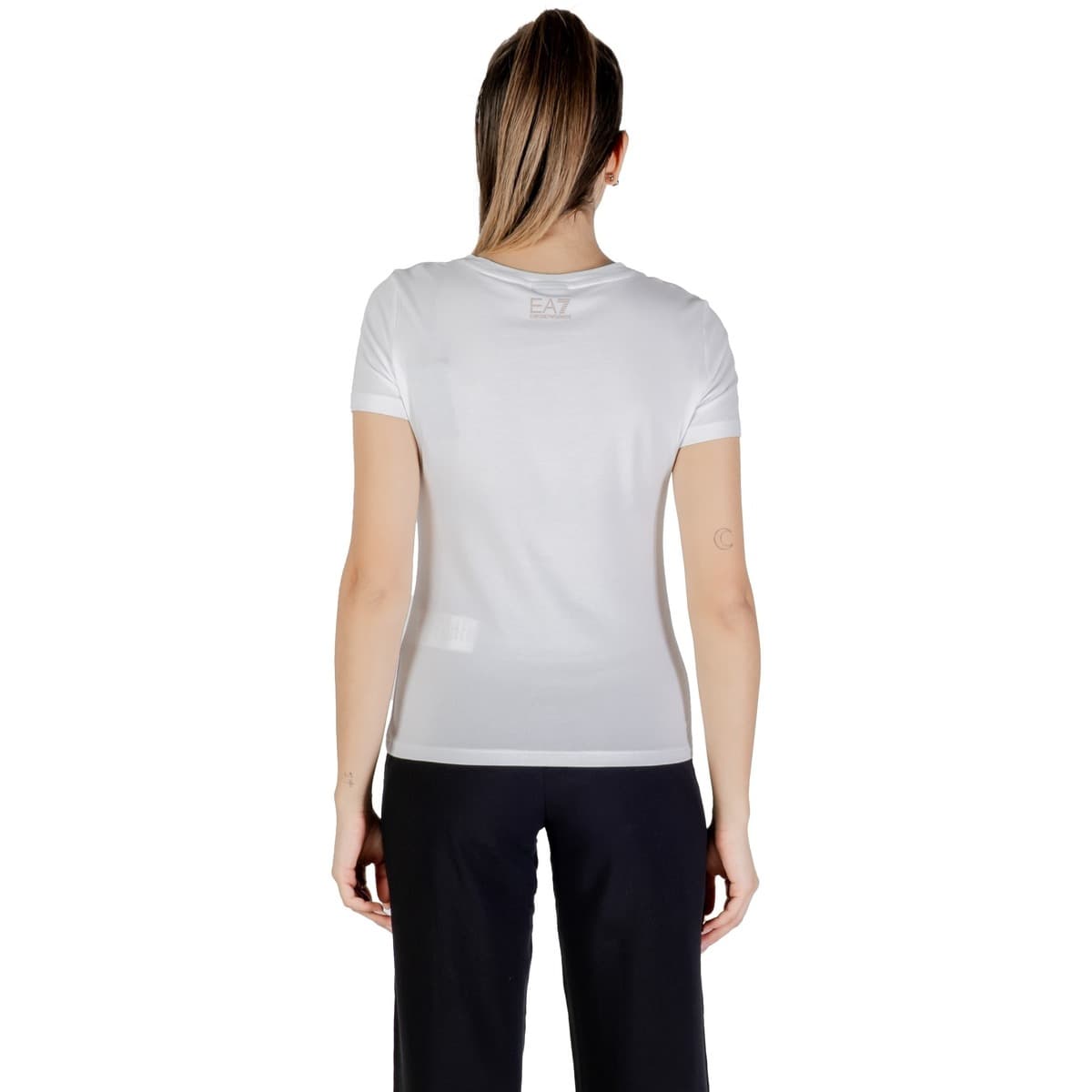 Women's T-Shirts EA7 White