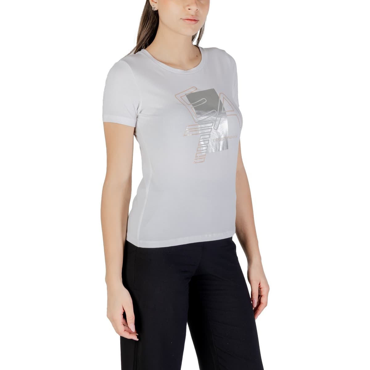 Women's T-Shirts EA7 White