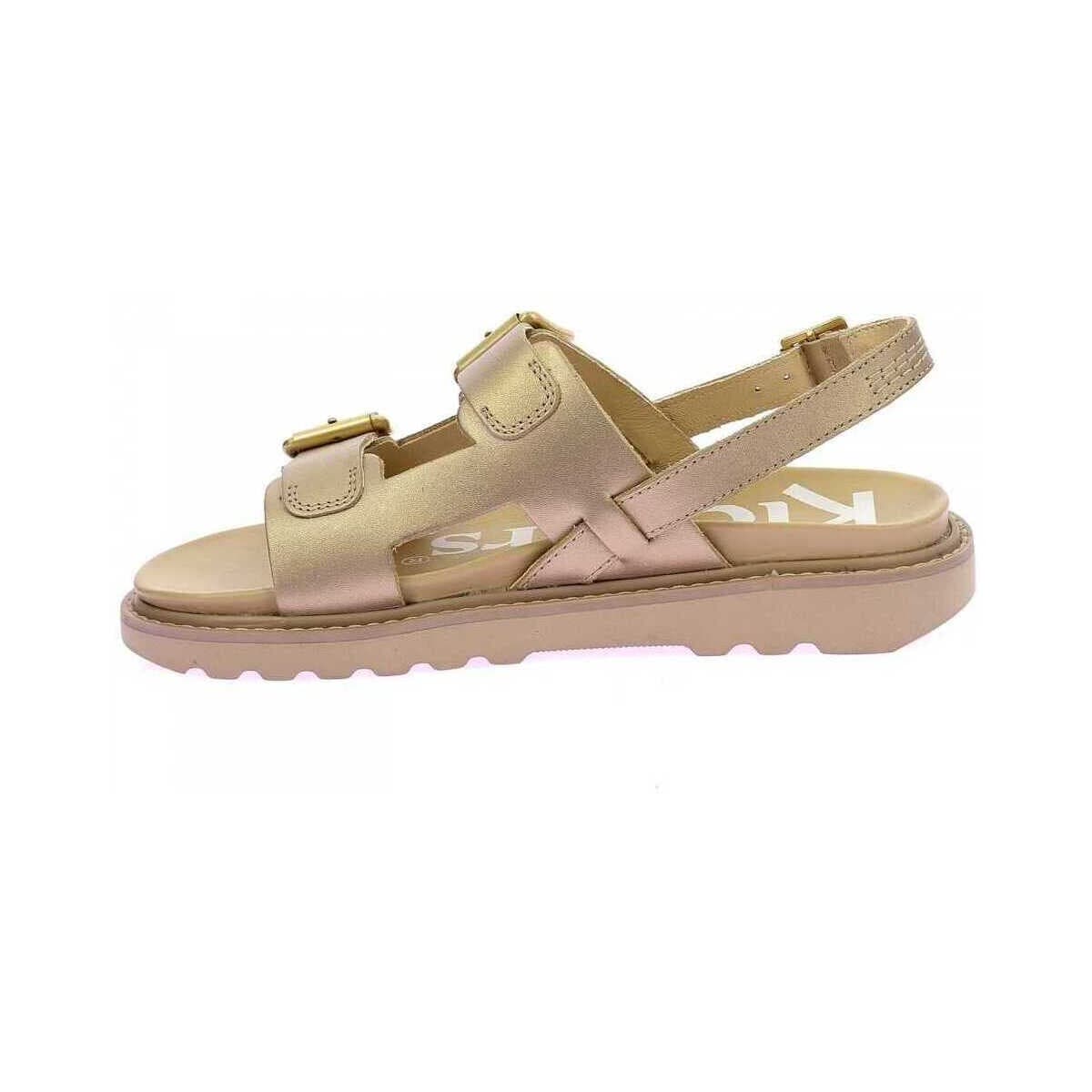 Women's Sandals Kickers Gold