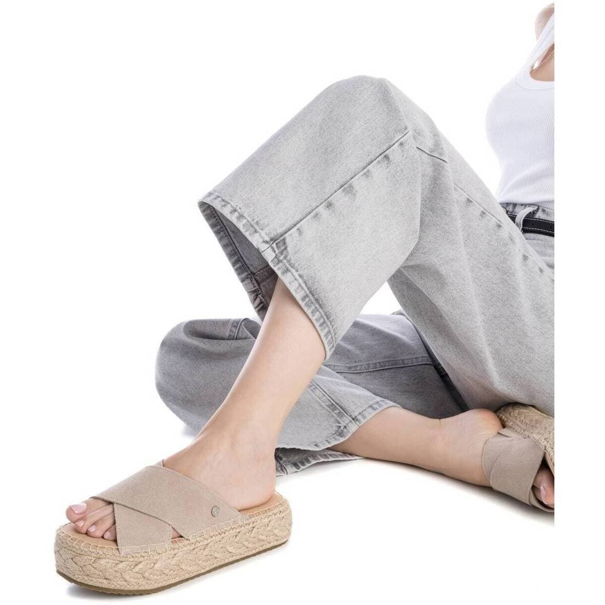 Women's Sandals Xti Brown