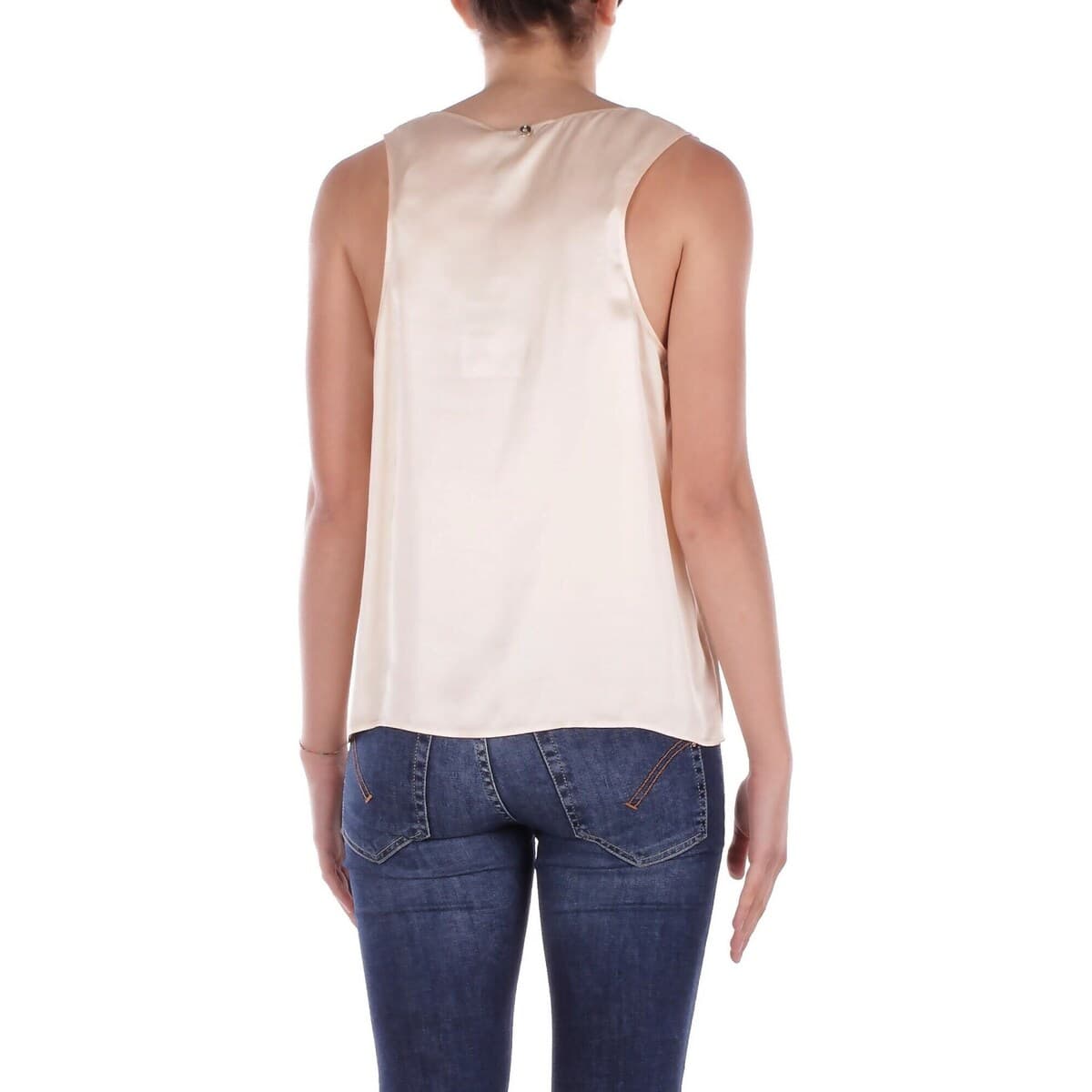 Women's T-Shirts Liu Jo Beige