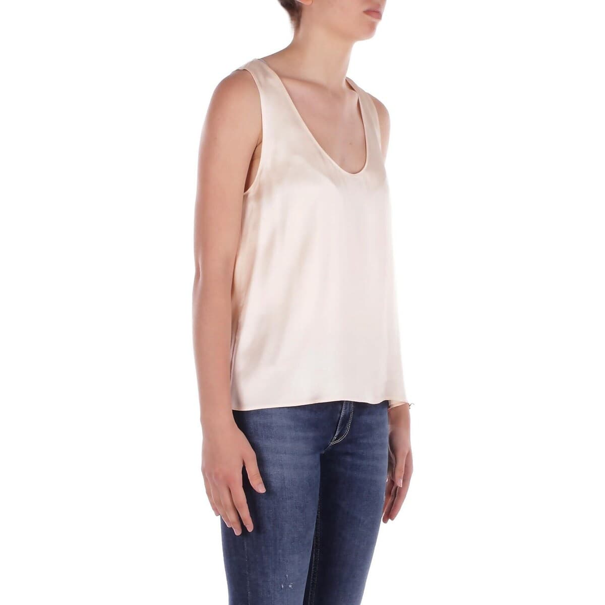 Women's T-Shirts Liu Jo Beige