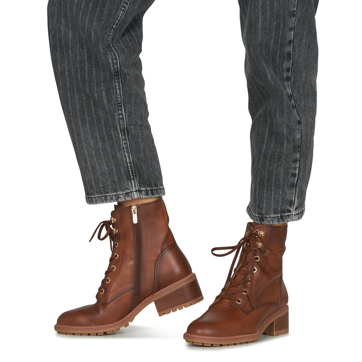 Women's Ankle Boots Pikolinos Brown