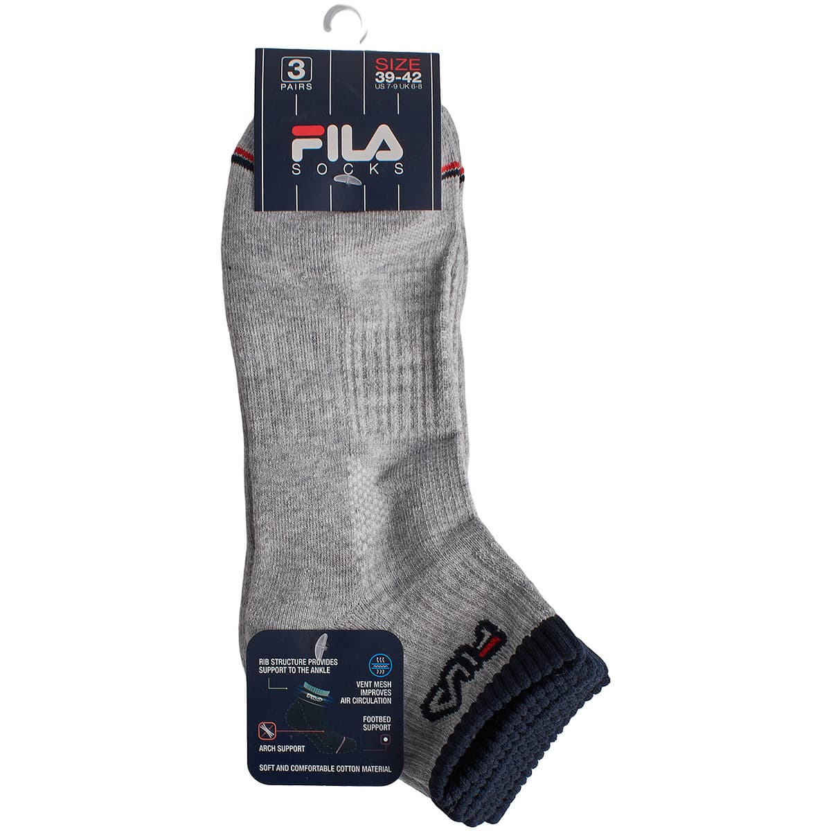 Men's Socks Fila Gray