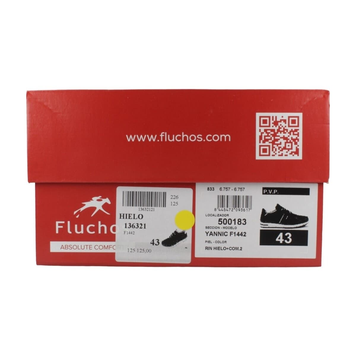 Men's Derby Shoes Fluchos White