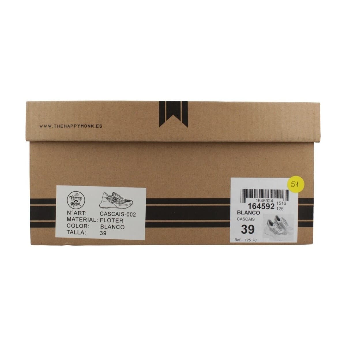 Women's Sneakers The Happy Monk White