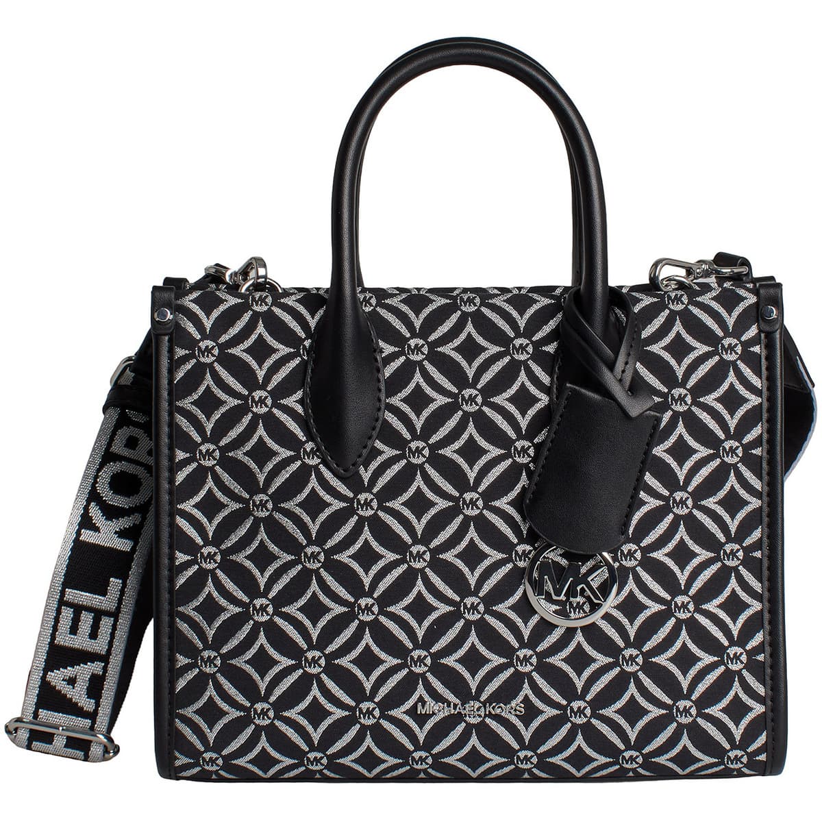 Τσάντες ώμου MICHAEL Michael Kors 35F4S7ZC5J-BLACK-SILVER