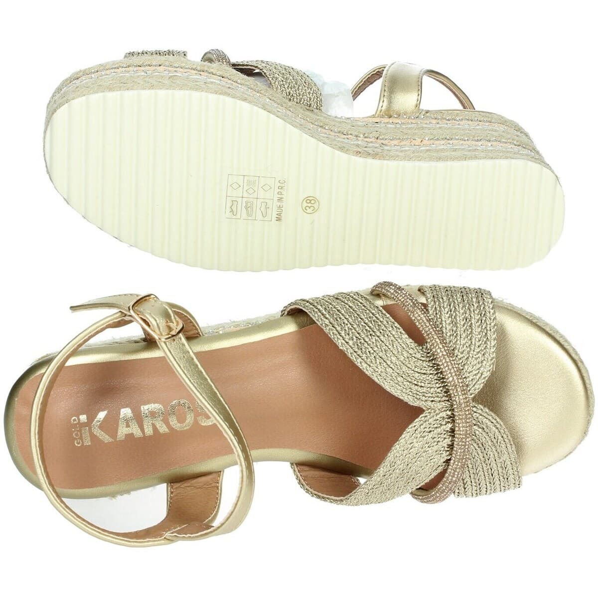 Women's Platforms Ikaros Gold