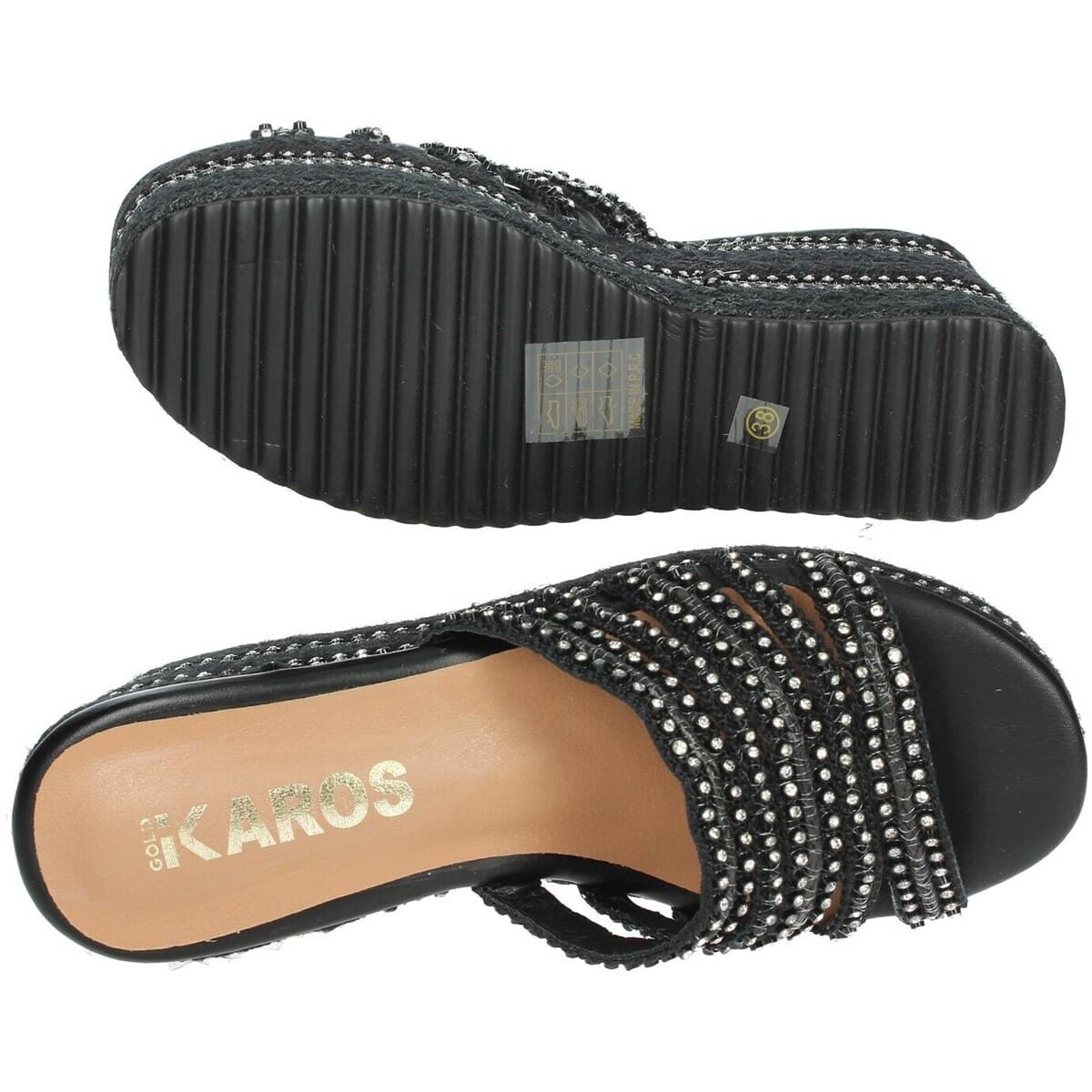 Women's Flip Flops Ikaros Black