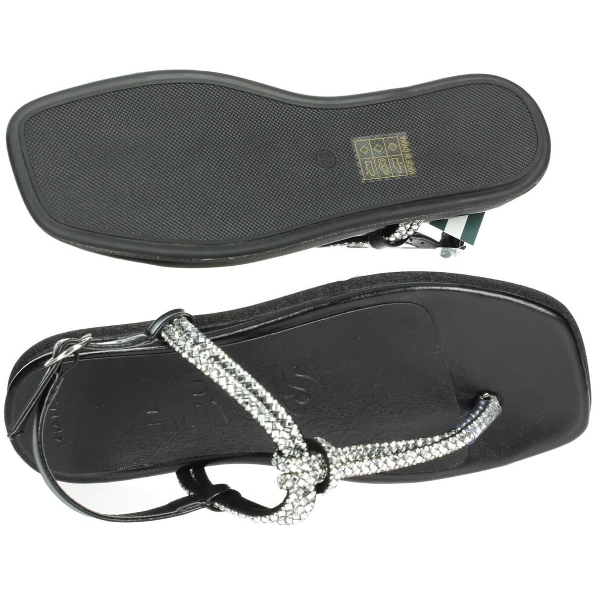 Women's Flip Flops Ikaros Black