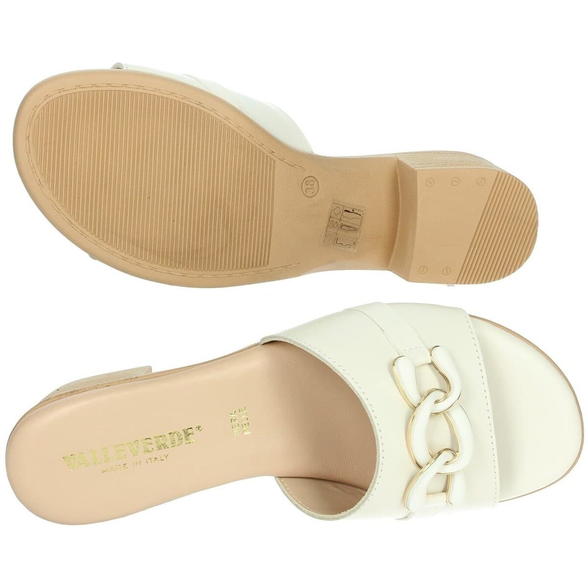 Women's Flip Flops Valleverde Beige