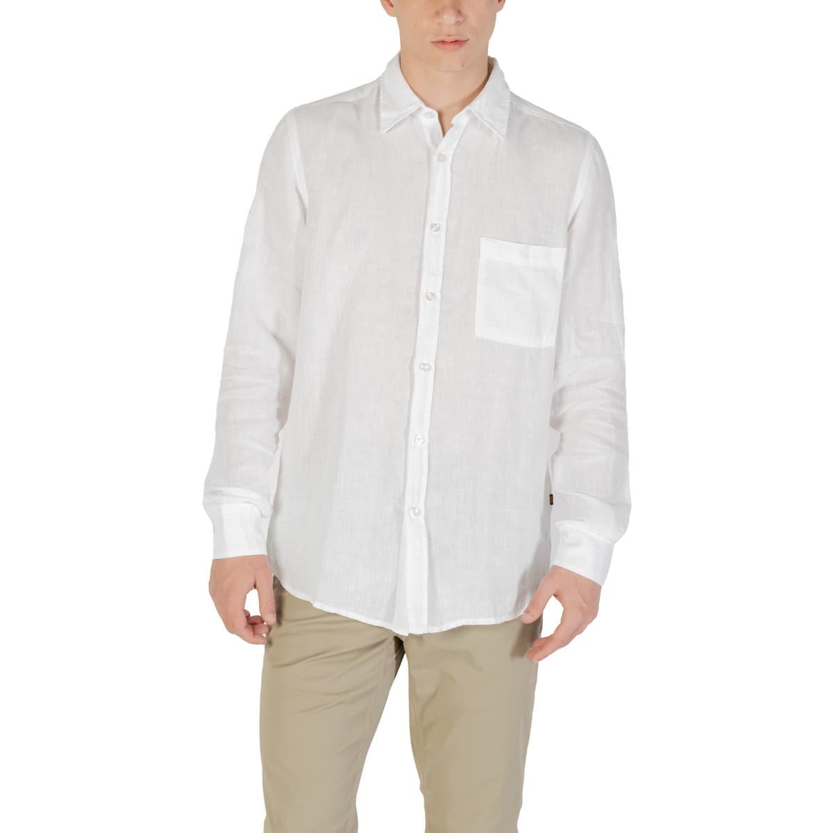 Men's Shirts BOSS White