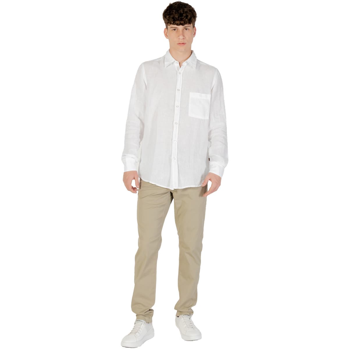 Men's Shirts BOSS White