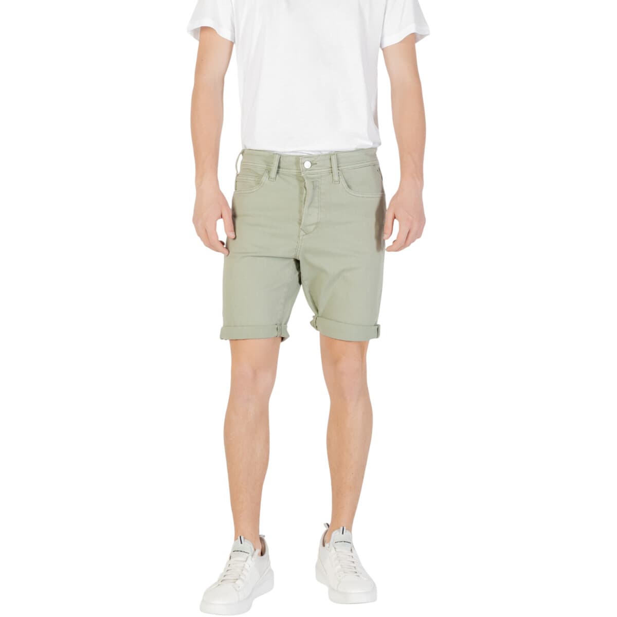 Men's Shorts Replay Green