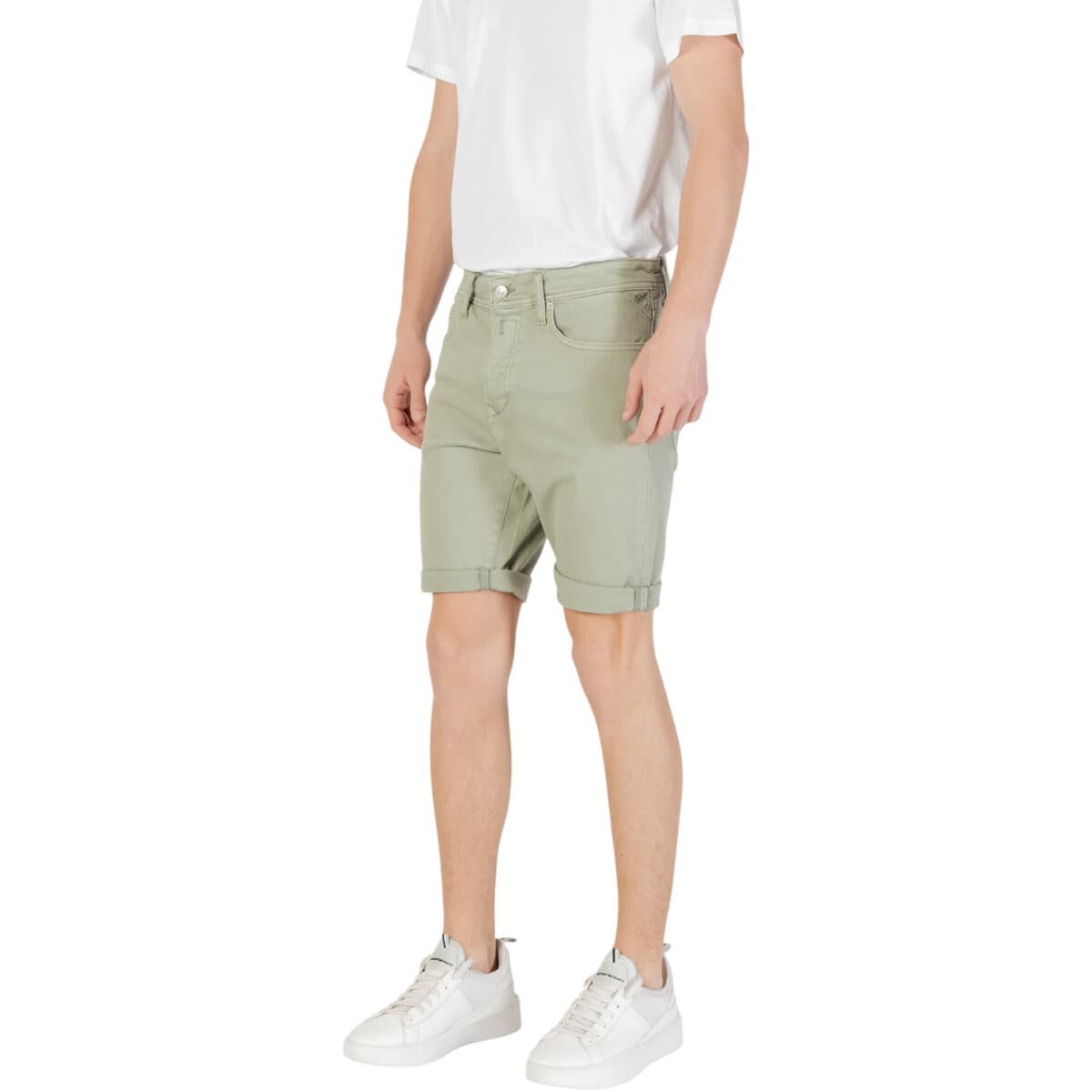 Men's Shorts Replay Green