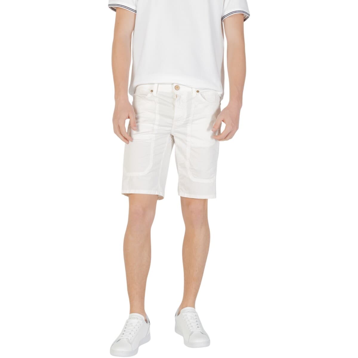 Men's Shorts Jeckerson White