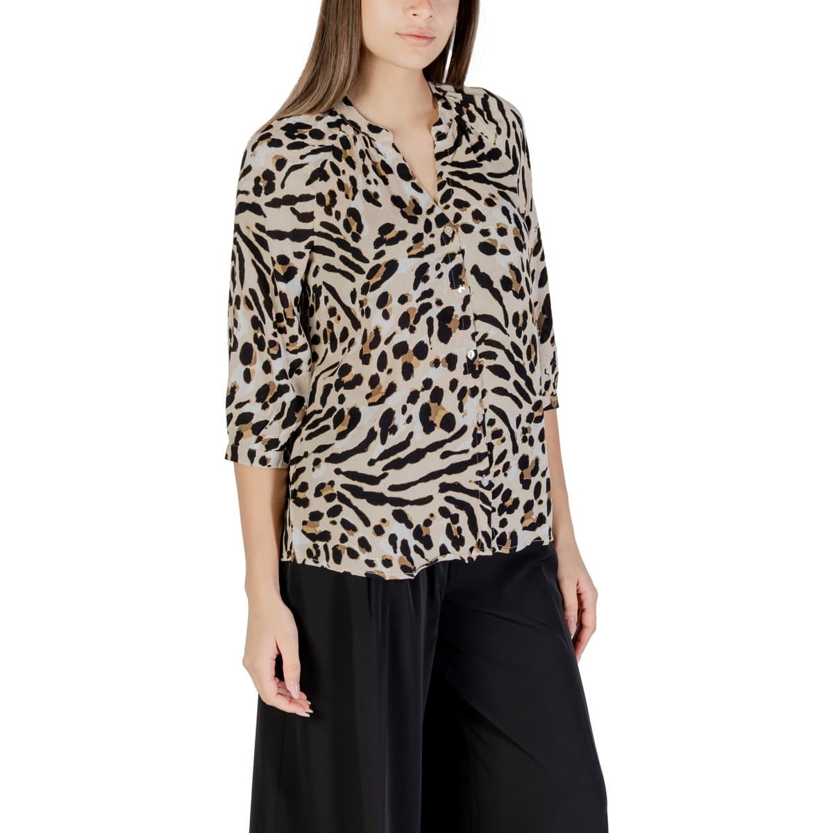 Women's Shirts Ichi Beige