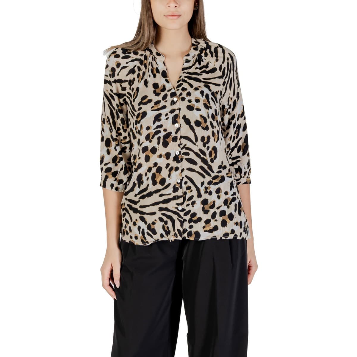 Women's Shirts Ichi Beige